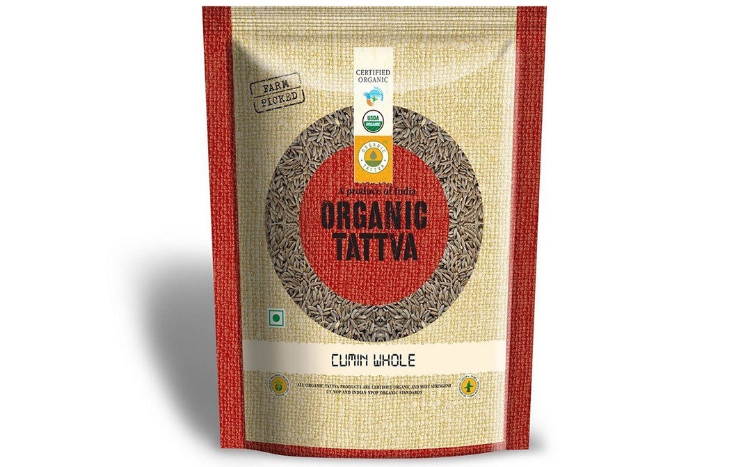 Organic Tattva Cumin Whole    Pack  200 grams
